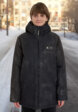 Куртка утепленная для мальчиков Kappa, Черный1  - превью