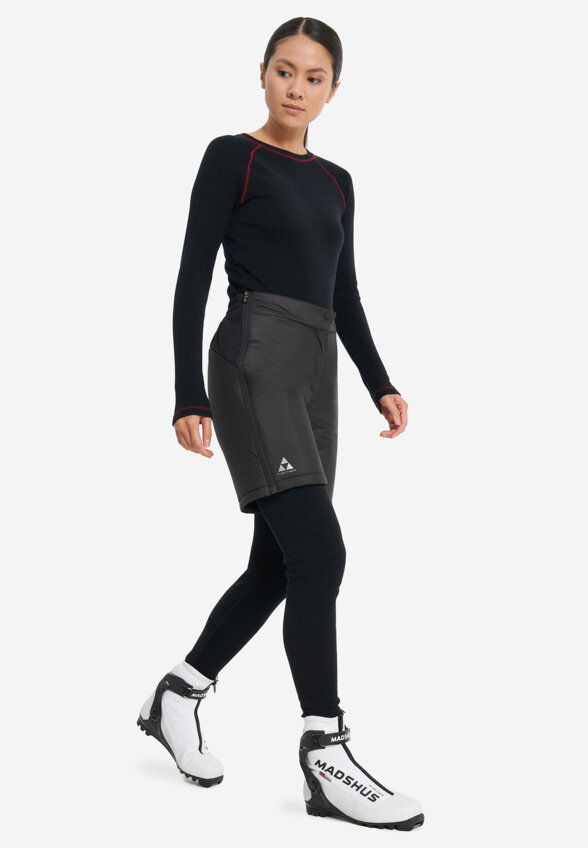 Шорты утепленные женские Fischer, Черный