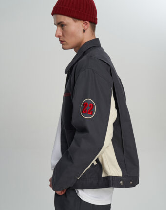 Легкая куртка мужская DICKIES Nashport, Серый женщинам
