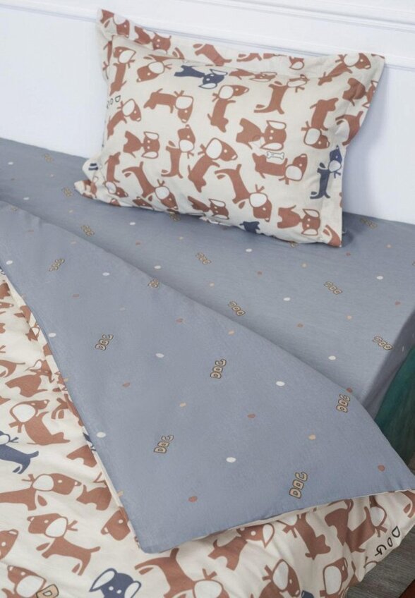 Постельное белье 1,5-спальное Sanpa