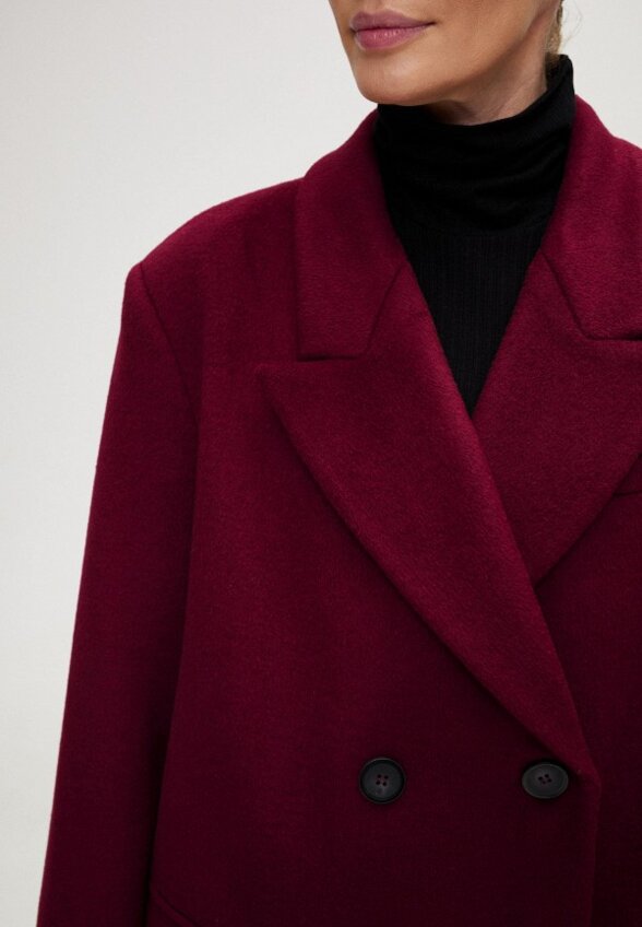 Пальто двубортное SashaOstrov