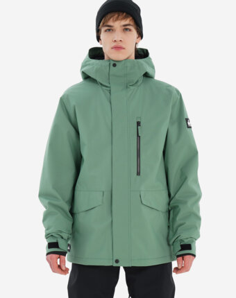 Куртка сноубордическая мужская Quiksilver Mission Solid, Зеленый женщинам