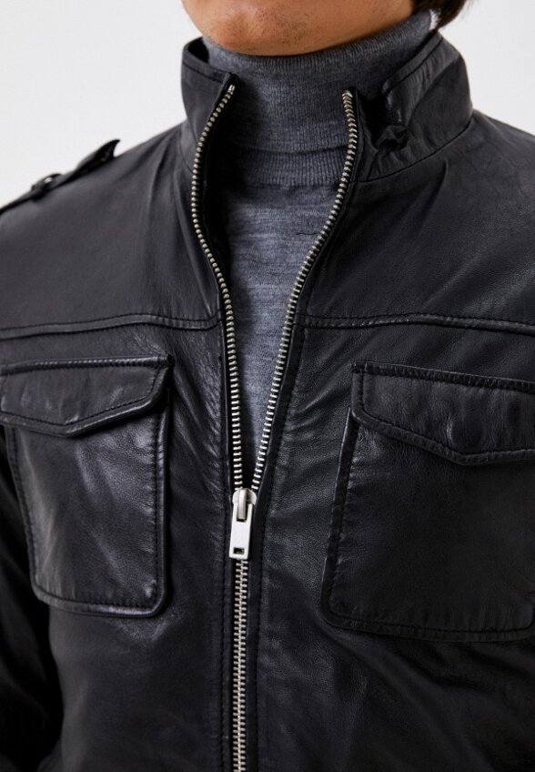 Куртка кожаная Jorg Weber