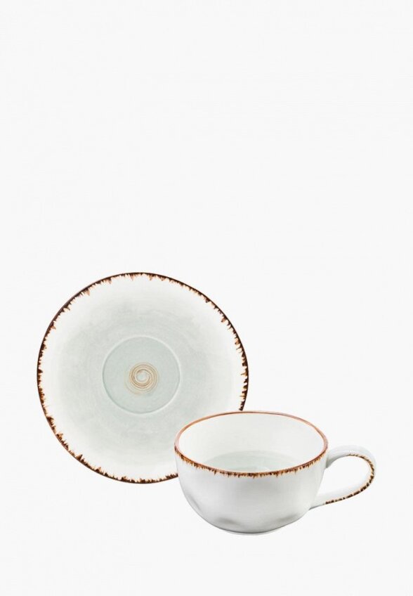 Чашка с блюдцем Elan Gallery