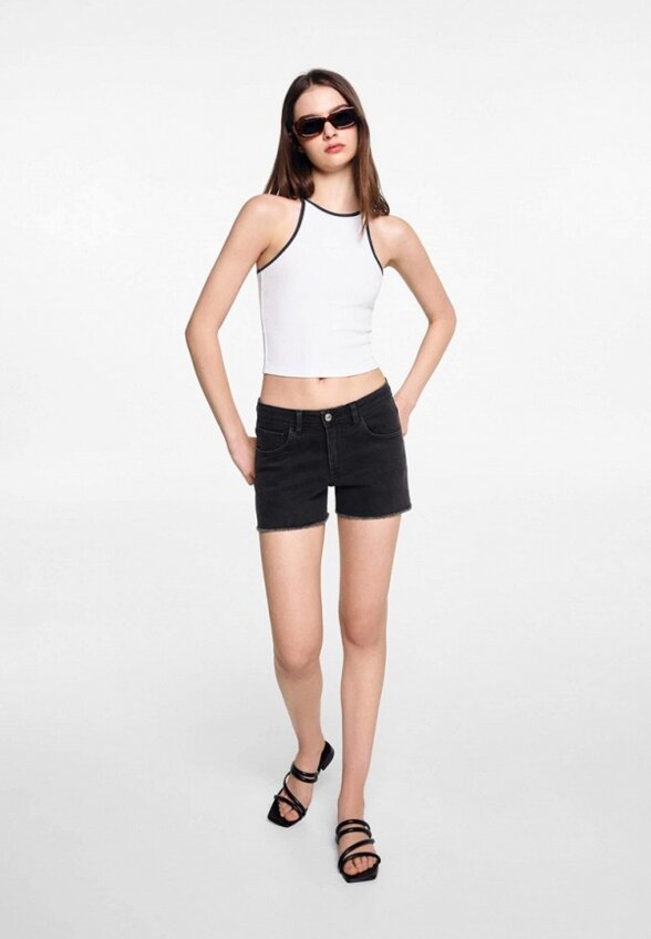 Шорты джинсовые Mango Teen