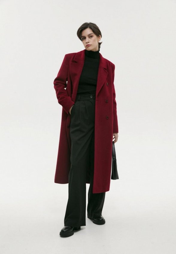 Пальто двубортное Eterlique