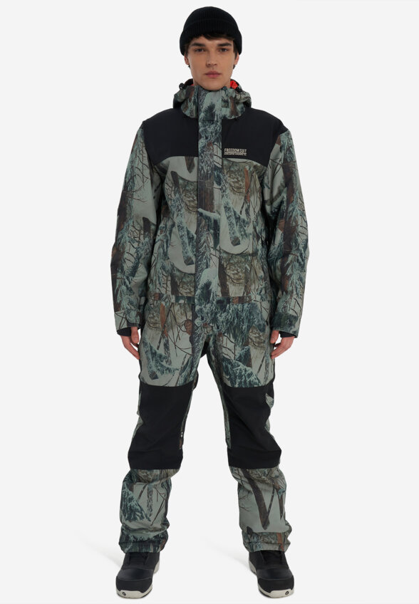 Комбинезон мужской Airblaster Insulated Freedom, Зеленый