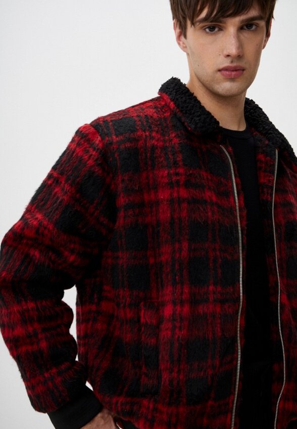 Бомбер меховой Koton