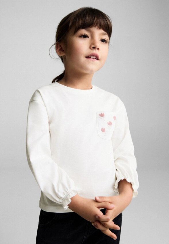 Лонгслив Mango Kids