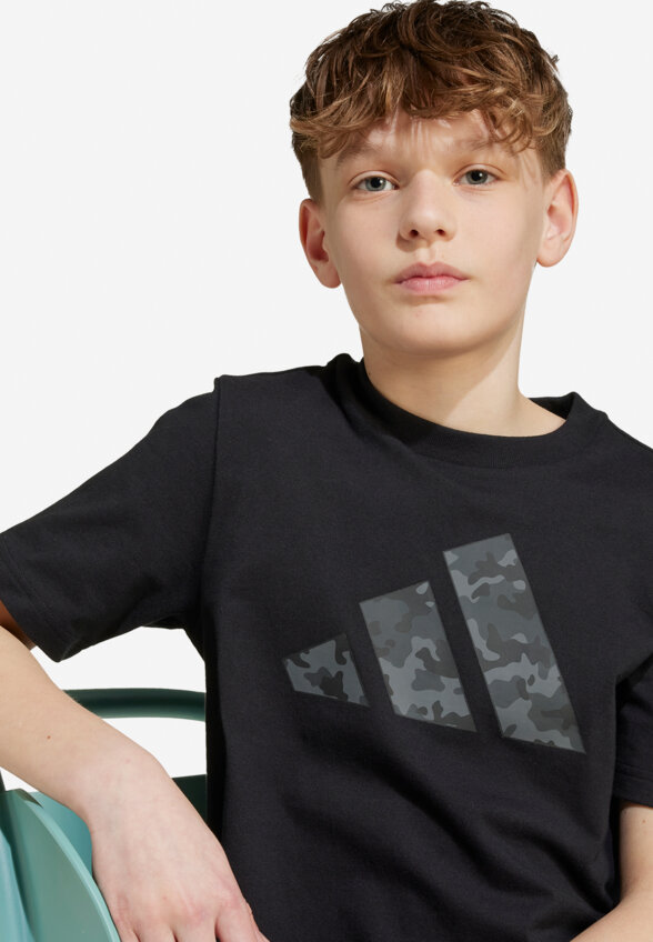 Футболка для мальчиков adidas, Черный