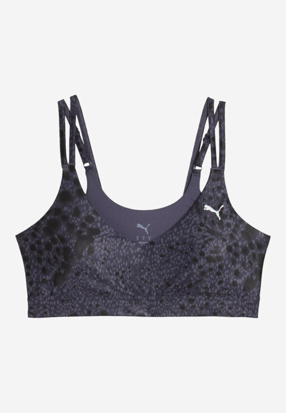 Топ бра спортивный PUMA Tropical Speed, Серый