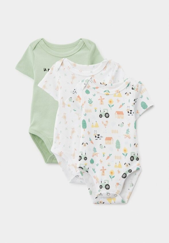 Боди 3 шт. Carrot