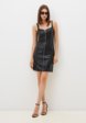 Платье кожаное Mist2  - превью