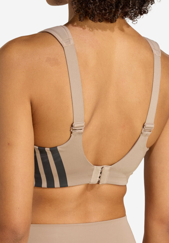 Топ бра спортивный adidas, Коричневый