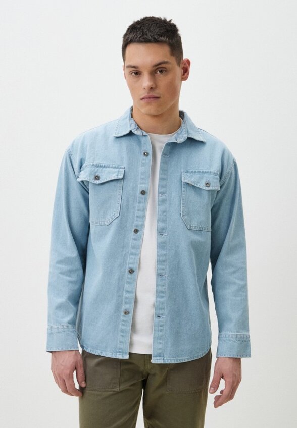 Рубашка джинсовая Gaxgax