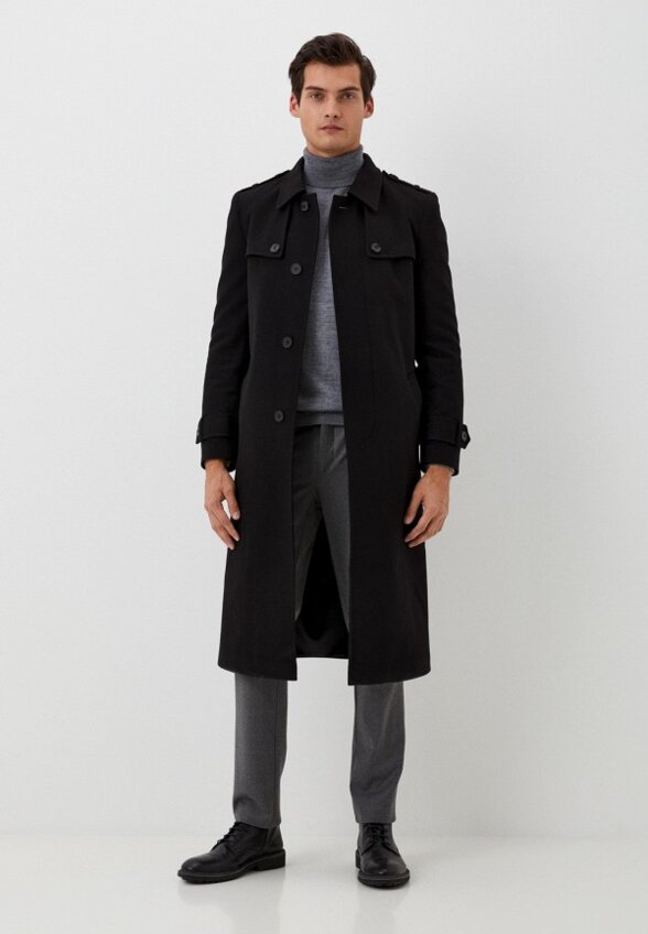 Пальто однобортное Berkytt