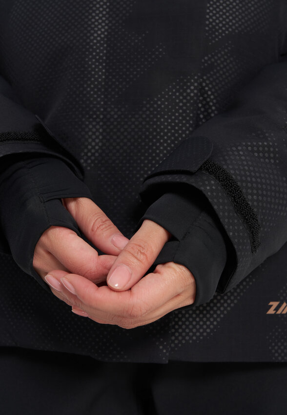 Куртка горнолыжная женская Zanier, Черный