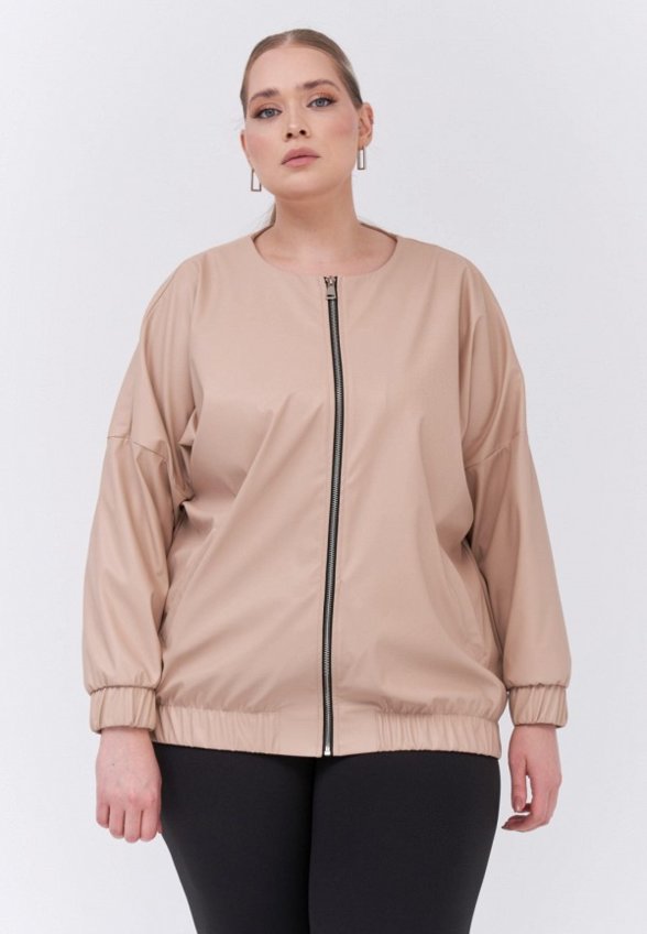 Куртка кожаная Артесса