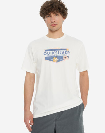 Футболка мужская Quiksilver Ultimate Classic, Белый женщинам