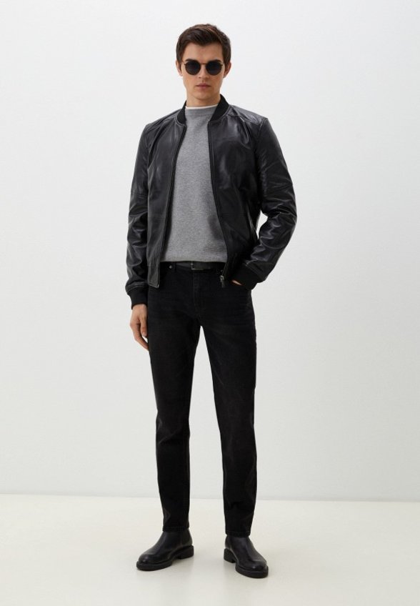 Куртка кожаная Urban Fashion for Men