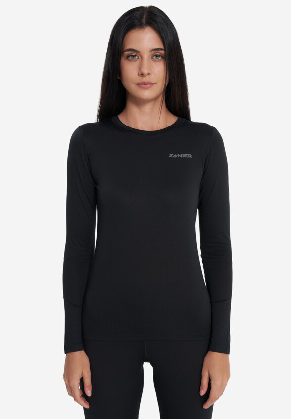 Термобелье верх женское Zanier, Черный