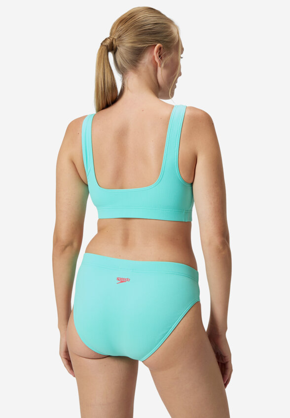 Купальник раздельный женский Speedo Textd, Зеленый