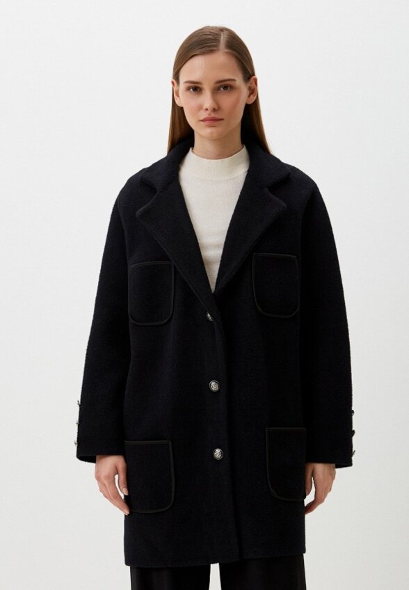 Пальто однобортное Mollese