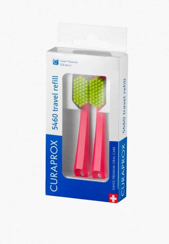 Комплект насадок для зубной щетки Curaprox