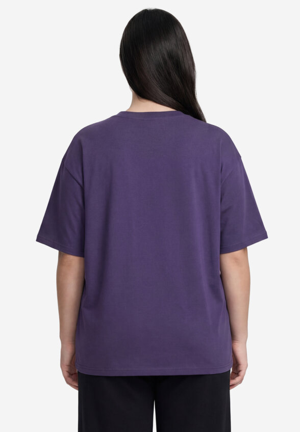 Футболка женская Demix, Plus Size, Фиолетовый
