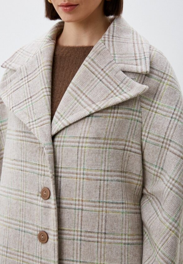 Пальто-кокон Модный дом Виктории Тишиной