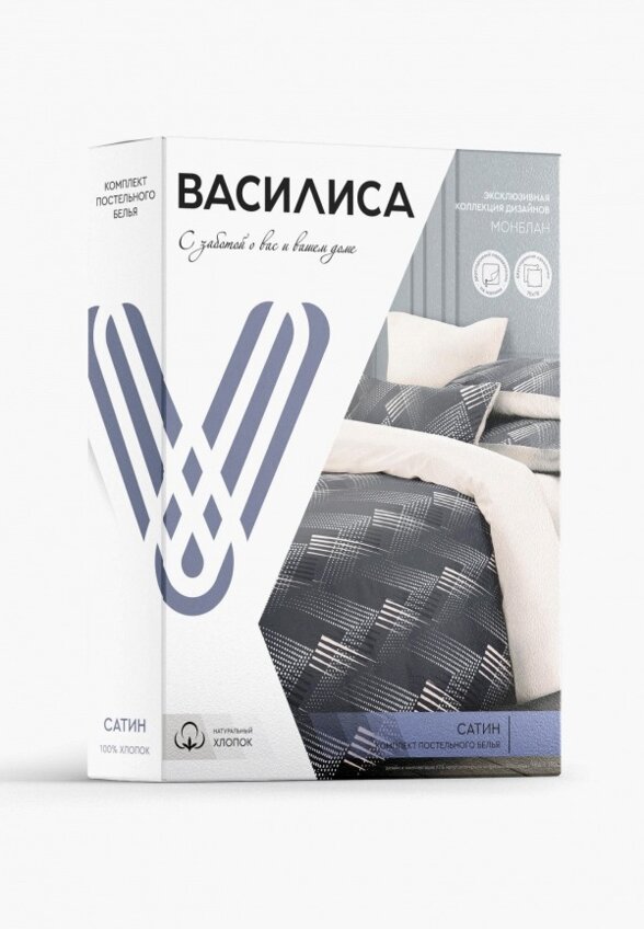 Постельное белье 2-спальное Василиса