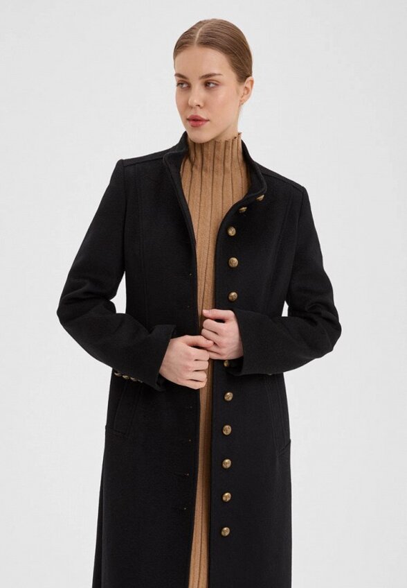 Пальто однобортное N.O.M.I