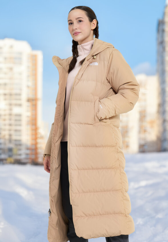 Пуховик женский The North Face Triple C, Бежевый