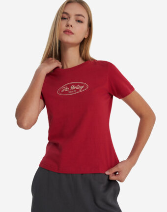 Футболка женская FILA, Красный женщинам
