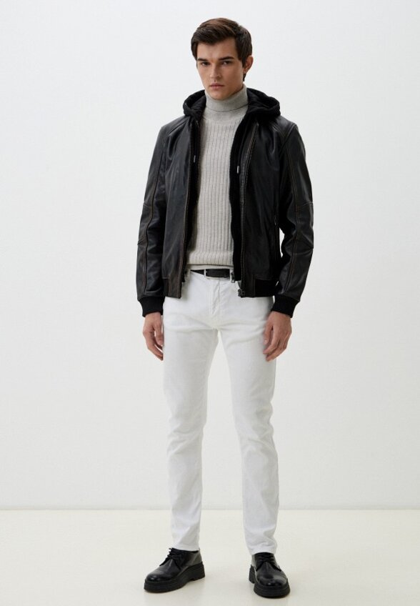 Куртка кожаная Jorg Weber