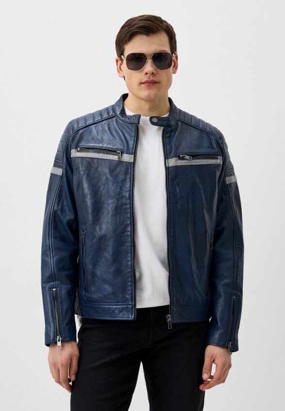 Куртка кожаная Jorg Weber