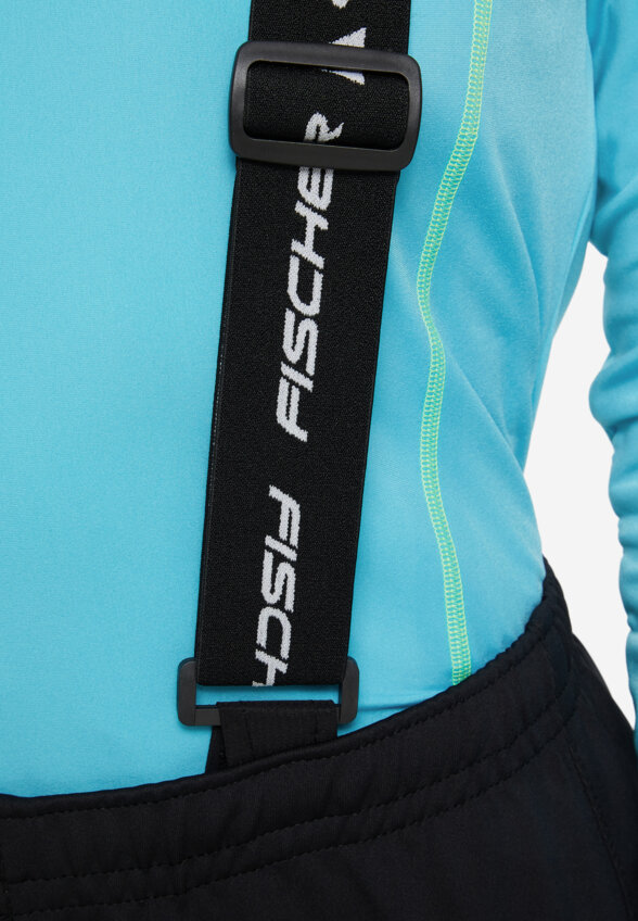 Брюки для беговых лыж женские Fischer Softshell Light, Черный