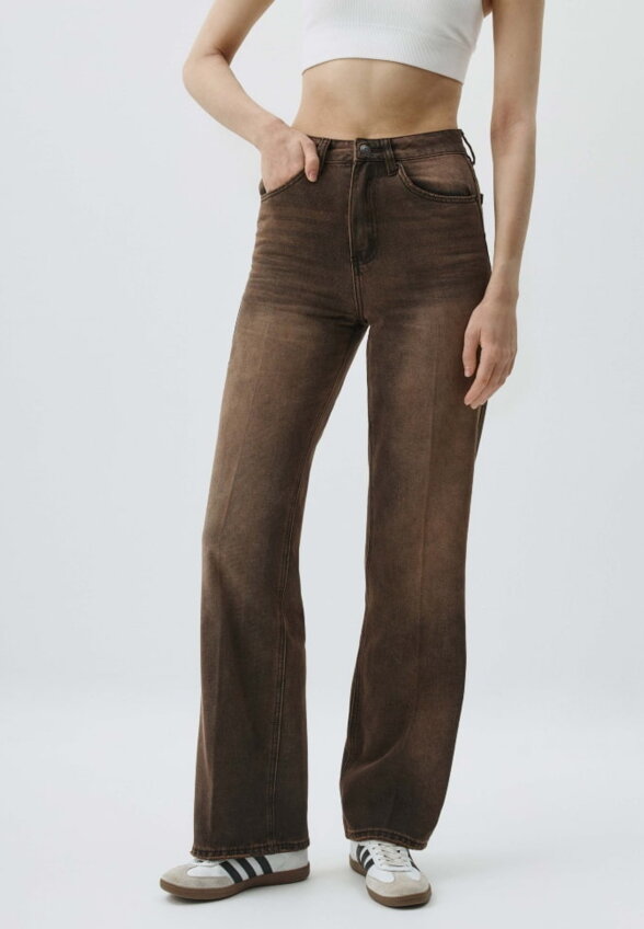 Джинсы WIDE LEG TALL с тинтом