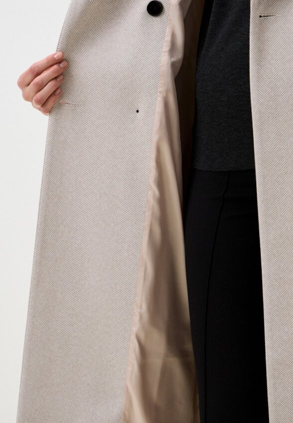 Пальто двубортное Latrika