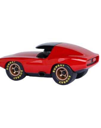 Машина PLAYFOREVER "Лидбелли Винсент", красная детям