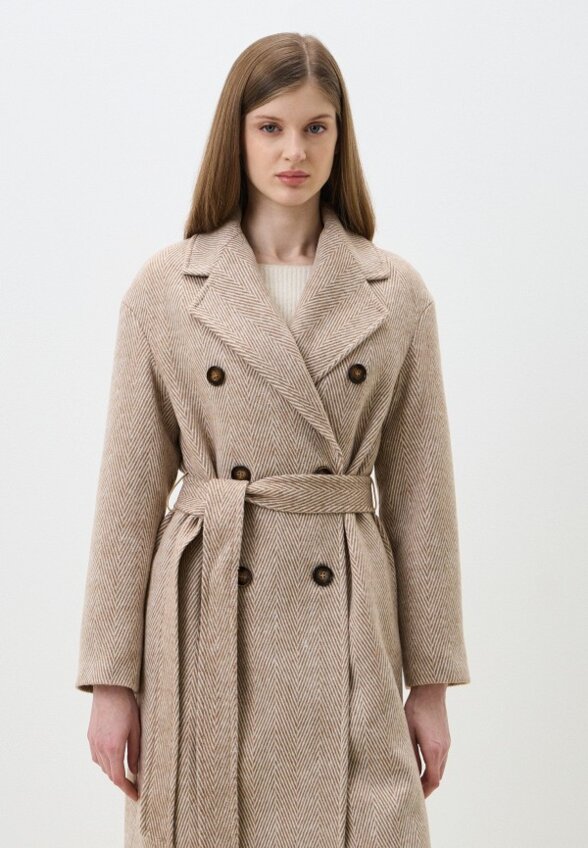 Пальто двубортное Снежная Королева