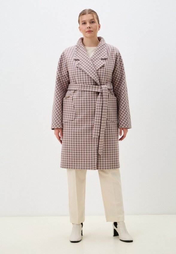 Пальто однобортное Gaxgax