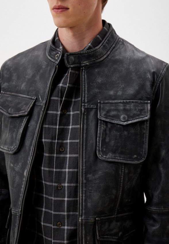 Куртка кожаная Jorg Weber