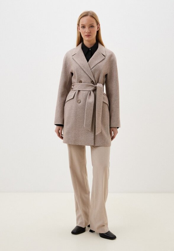 Пальто двубортное Снежная Королева