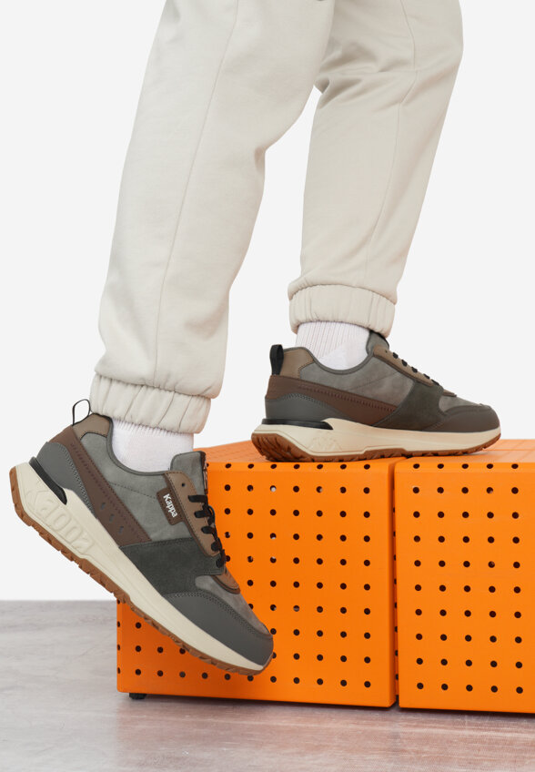 Кроссовки мужские Kappa Authentic Run 4.0 Cl, Серый