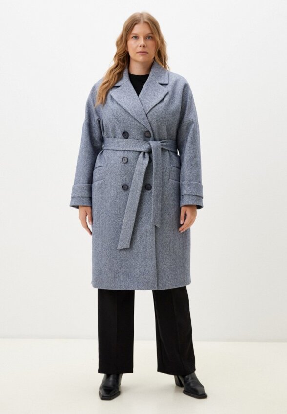 Пальто двубортное Meltem Collection