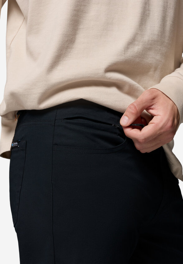 Брюки мужские Columbia Roc 5 Pocket Pant, Черный