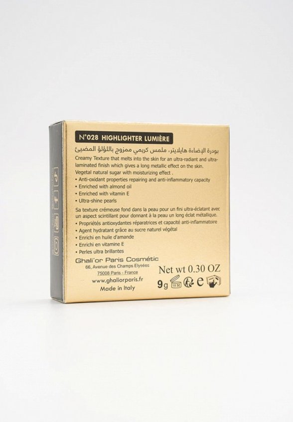 Хайлайтер для лица и тела Ghali'or Paris