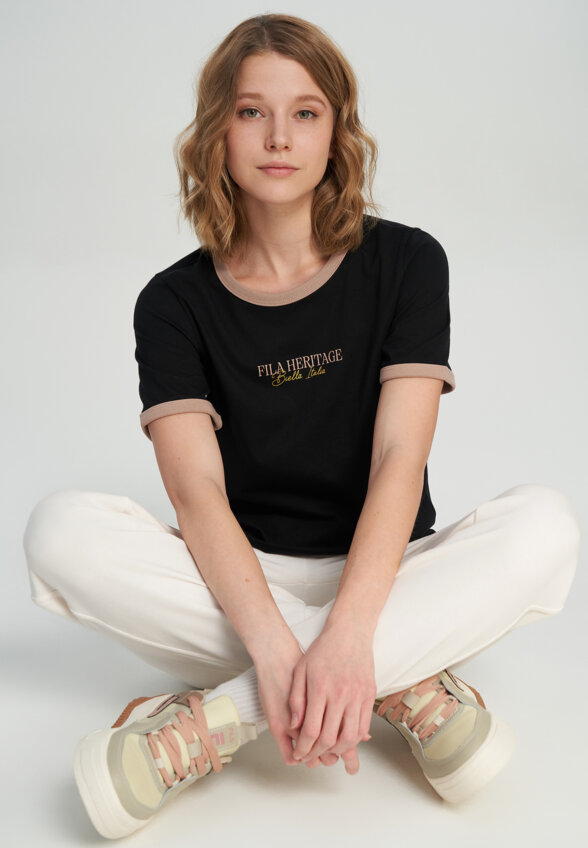 Футболка женская FILA, Черный
