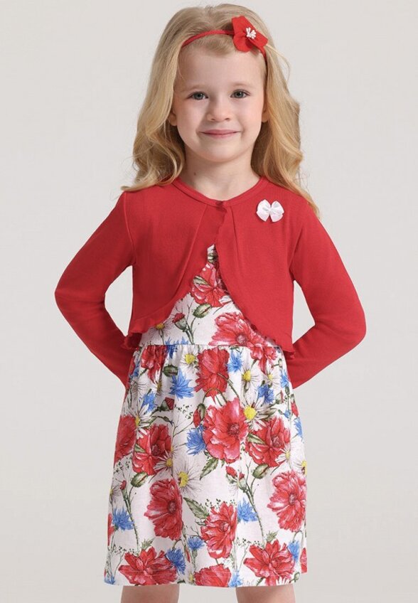 Платье и болеро Апрель